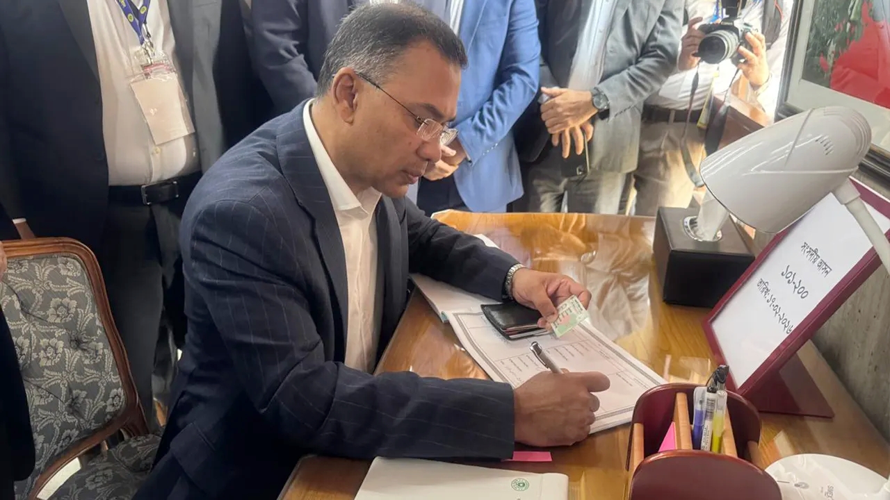 সংসদ নেতা ও প্রধানমন্ত্রী হলেন তারেক রহমান