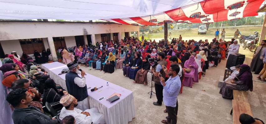 গোটাটিকরে দাঁড়িপাল্লার সমর্থনে মহিলা সমাবেশ