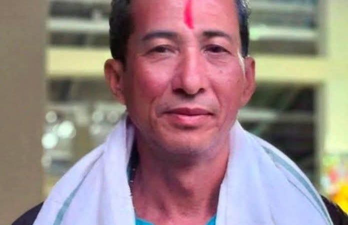 সমাজসেবী শেরাম অঞ্জন আর নেই