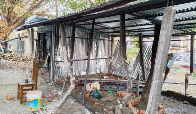 বিশ্বনাথে অবৈধ স্থাপনা গুঁড়িয়ে দিলো প্রশাসন