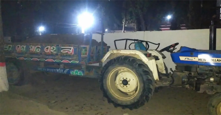 হবিগঞ্জে রাতের আঁধারে অবৈধ ভাবে মাটি উত্তোলন, জরিমানা