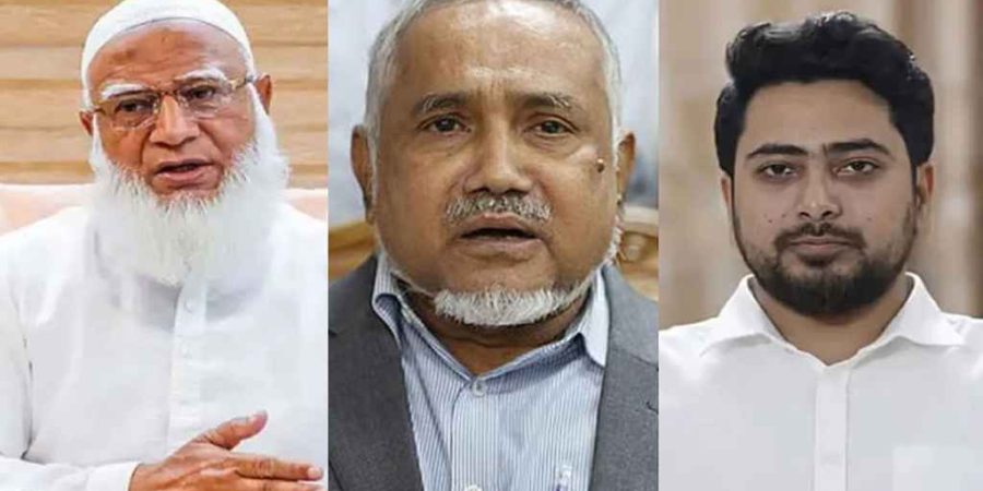 বিরোধী দলীয় নেতা শফিকুর রহমান, উপনেতা তাহের, চিফ হুইপ নাহিদ