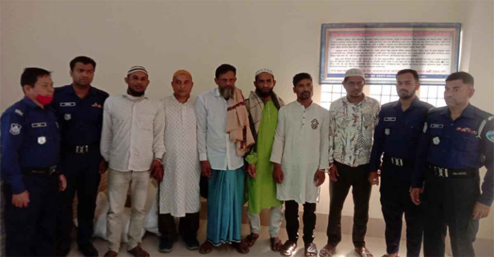 কোম্পানীগঞ্জে আ.লীগের ৬ নেতাকর্মী আটক