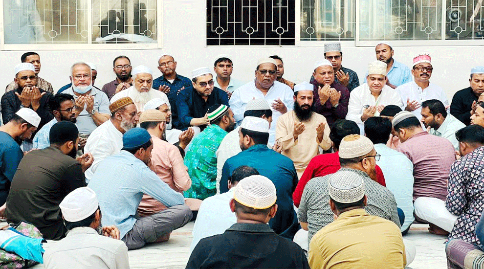 ডাঃ শাহরিয়ার চৌধুরীর সুস্থতা কামনায় জেলা ও মহানগর বিএনপির দোয়া মাহফিল