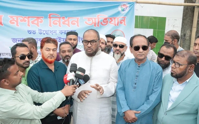 সিলেট নগরীতে বিশেষ মশক নিধন অভিযান শুরু