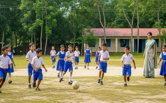 ‘চতুর্থ শ্রেণি থেকে খেলাধুলা বাধ্যতামূলক করছে সরকার’