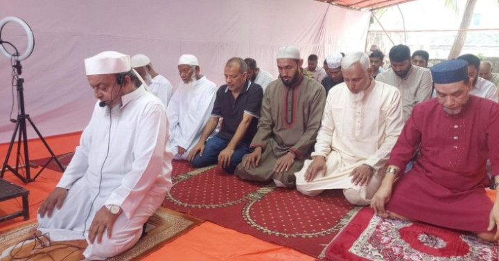 মৌলভীবাজারে একদিন আগেই ঈদ উদযাপন