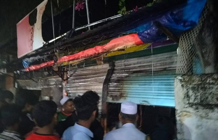 সিলেটে সুপার শপে আগুন, ব্যাপক ক্ষয়ক্ষতি