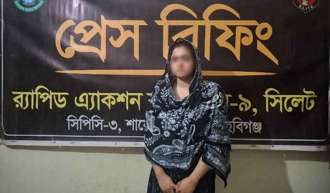 নবীগঞ্জে শাশুড়ি হত্যা, পুত্রবধূ গ্রেফতার