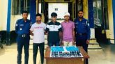 জকিগঞ্জে ক্যাফে থেকে ১০২০০ পিস ইয়াবাসহ আটক ৩