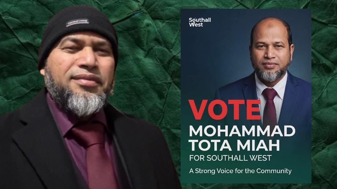 লন্ডনের সাউথহল ওয়েস্টে নতুন আশার আলো মিয়া মোঃ তোতা