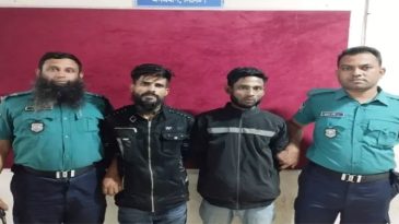 সিলেটে ছিনতাইকারী চক্রের দুই সদস্য আটক, সিএনজি অটোরিকশা জব্দ