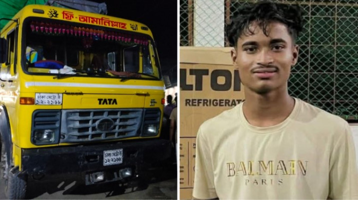 সুনামগঞ্জে ট্রাকচাপায় মোটরসাইকেল আরোহি নিহত