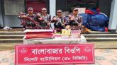 সিলেটে সীমান্তে সাড়ে ৪৮ লাখ টাকার ভারতীয় চোরাচালান পণ্য জব্দ