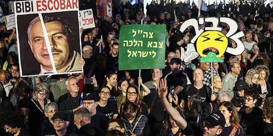 নেতানিয়াহুর পদত্যাগের দাবিতে উত্তাল ইসরায়েল, রাস্তায় হাজারো মানুষ