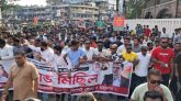 চট্টগ্রামে শিক্ষার্থীদের ওপর হামলার প্রতিবাদে সিলেটে ছাত্রদলের বিক্ষোভ