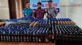 সিলেটে ৬৪৭ বোতল বিদেশী মদসহ মাদক ব্যবসায়ী আটক