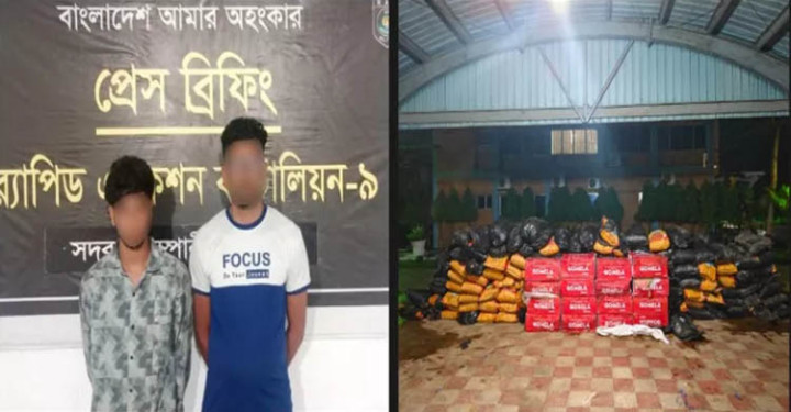 সিলেটে অর্ধকোটি টাকার ভারতীয় চোরাচালানি পণ্য জব্দ, আটক ২