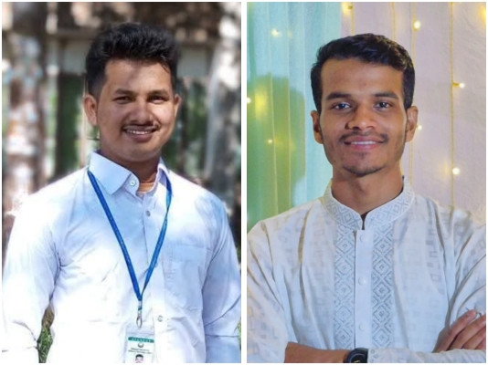 শাবিপ্রবি সনাতন বিদ্যার্থী সংসদের নেতৃত্বে শাওন-রবিন