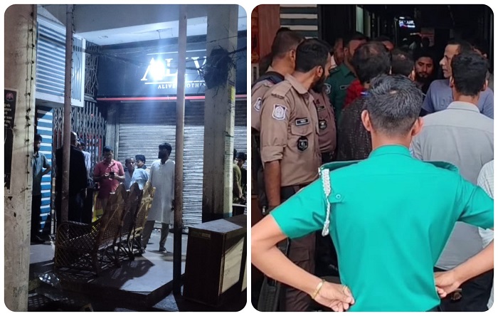 সিলেট ওভারসিজ সেন্টার ভাঙার প্রক্রিয়া শুরু, সরিয়ে দেওয়া হচ্ছে ব্যবসায়ীদের