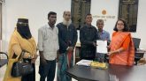 সিলেটে ভূমিহীন অসহায় মানুষের বাসস্থানের দাবিতে স্মারকলিপি প্রদান
