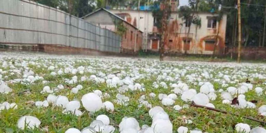 দেশের বিভিন্ন অঞ্চলে চারদিন শিলাবৃষ্টির শঙ্কা