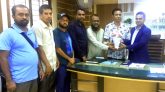  ইউএনও’র সাথে দক্ষিণ সুরমা উপজেলা প্রেসক্লাব নেতৃবৃন্দের শুভেচ্ছা বিনিময়