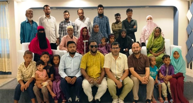 সড়ক দুর্ঘটনায় নিহত ৯ শ্রমিক পরিবারের পাশে এসনিক
