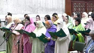 সংরক্ষিত নারী আসনের ৪৯ এমপির শপথ