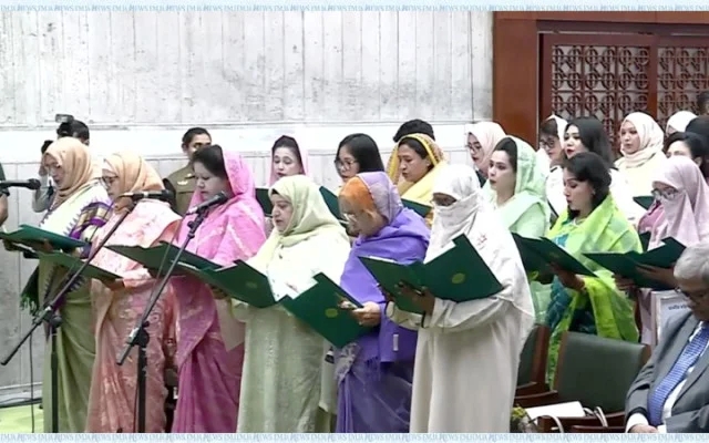 সংরক্ষিত নারী আসনের ৪৯ এমপির শপথ