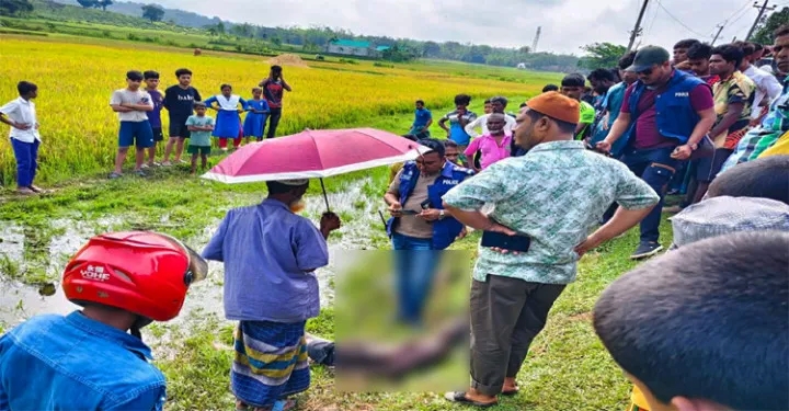 তাহিরপুর সীমান্তে এক ব্যক্তির মরদেহ উদ্ধার