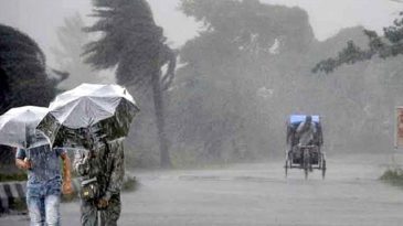 দেশের ৬ বিভাগে ভারী বৃষ্টির আভাস