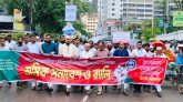 সিলেটে মহানগর শ্রমিক কল্যাণের বর্ণাঢ্য র‌্যালী