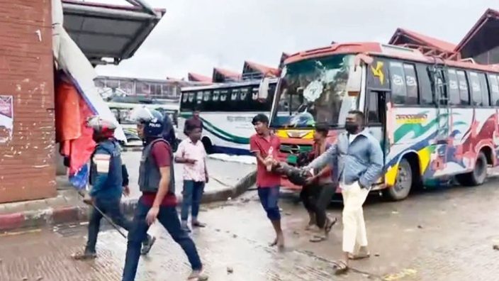 সিলেট বাস টার্মিনালে সংঘর্ষে শ্রমিকের মৃত্যু, ২৯ জনের নামে মামলা