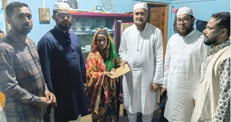 দক্ষিণ সুরমায় জুলাই শহীদ শাহাজাহানের পরিবারের পাশে জামায়াত