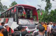গোপালগঞ্জে বাস-মোটরসাইকেলের সংঘর্ষে নিহত ৫