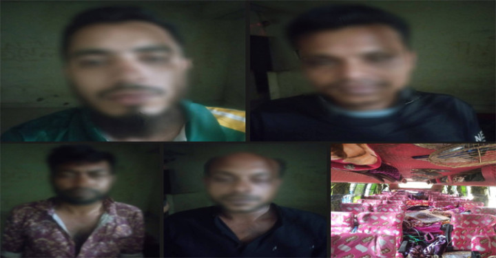 সিলেটে ১৬০ পিস ভারতীয় কম্বলসহ আটক ৪