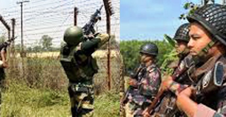 সিলেট সীমান্তে বিএসএফের গুলি, বিজিবির পাল্টা গুলি