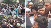 কলকাতার রাস্তায় জুমার নামাজ পড়তে বাধা পুলিশের, ব্যাপক উত্তেজনা