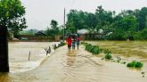 পাহাড়ি ঢলে মৌলভীবাজারের দুই গ্রাম প্লাবিত