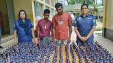 সিলেটে ২২৪ বোতল ভারতীয় ফেনসিডিলসহ ২ যুবক আটক