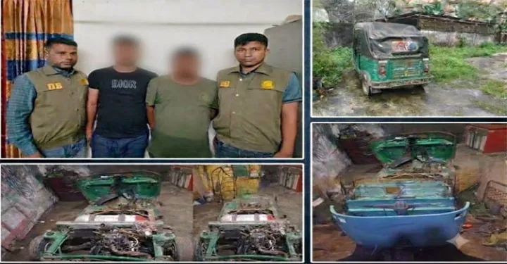 সিলেটে ৫টি চোরাইকৃত সিএনজি অটোরিকশা উদ্ধার, আটক ২