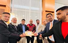 জেনেভায় প্রবাসীদের ১৮ দফা দাবি সহ মন্ত্রীর কাছে স্মারকলিপি দিল ফ্রান্স বিএনপি