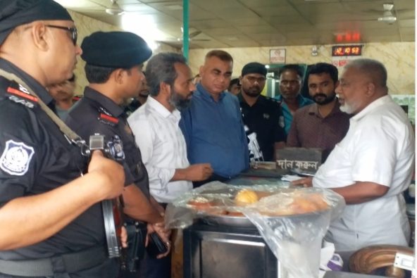 কমলগঞ্জে ২টি প্রতিষ্ঠানকে জরিমানা