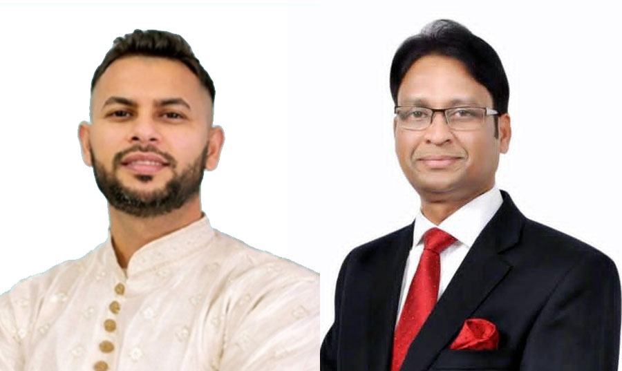 রেড ক্রিসেন্ট সোসাইটির চেয়ারম্যান ব্যারিস্টার এম এ সালামকে বিএনপি নেতা সামছুল ইসলাম টিটুর অভিনন্দন