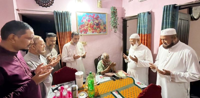 সাংবাদিক আব্দুল হামিদ মানিককে দেখতে গেলেন জামায়াত আমীর