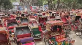 সিলেটে ব্যাটারি রিকশা বন্ধে ফের অভিযান: আটক ৮টি, ৪০টি ব্যাটারি অপসারণ