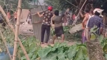 হবিগঞ্জে ফুটবল খেলা নিয়ে দু’পক্ষের সংঘর্ষ, ওসিসহ আহত অর্ধশত