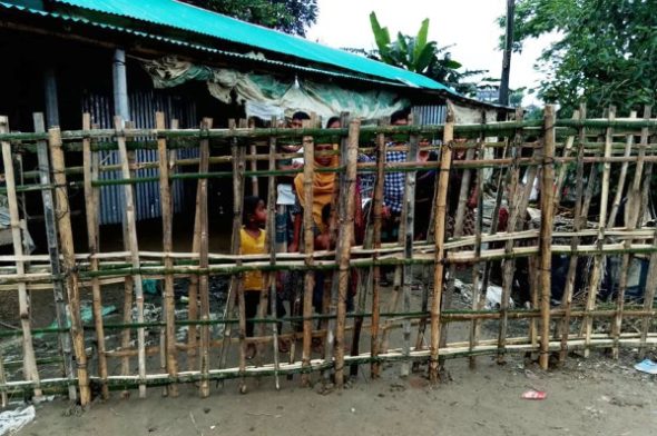 জগন্নাথপুরে ৫ পরিবারের যাতায়াতে প্রতিবন্ধকতার অভিযোগ