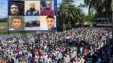 কাতারে দূর্ঘটনায় নিহত কানাইঘাটের ৫ প্রবাসীর জানাজা ও দাফন সম্পন্ন